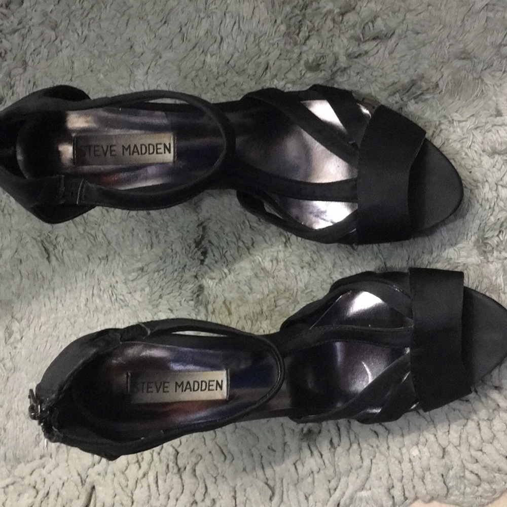 Steve Madden t strap platform heels